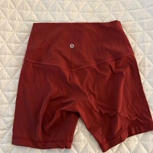 lululemon align high rise short 6in